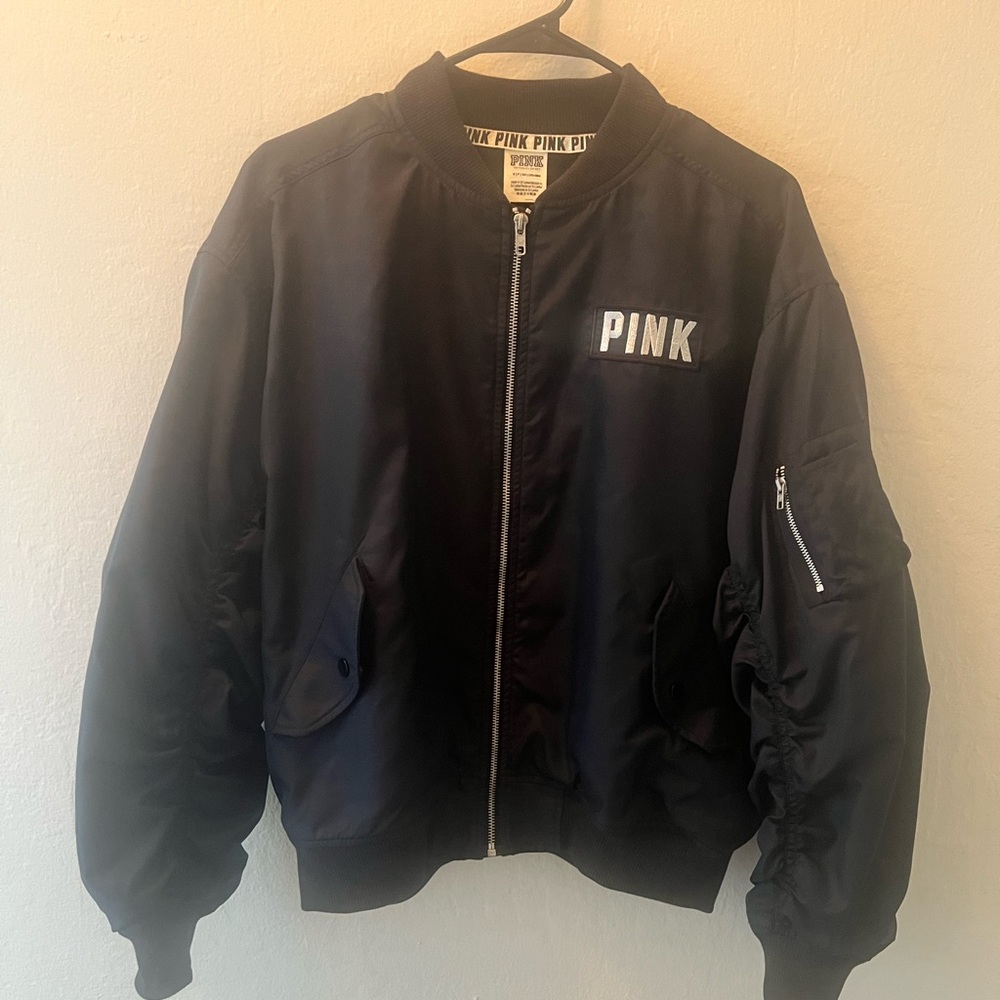 PINK (Victoria’s Secret) BOMBER JACKET [LIKE NEW]